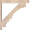 Ekena Millwork Balboa Arts & Crafts Smooth Outlooker, Douglas Fir, 5 1/2"W x 32"D x 32"H OUT06X32X32BOA03SDF - alternate 4